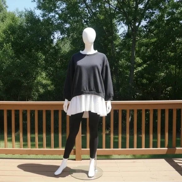 SHEIN Mock Layer Sweatshirt 3X - Picture 8 of 8